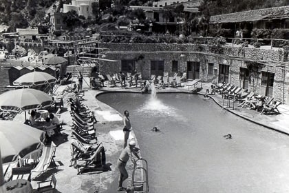 La Canzone del Mare - foto piscina anni 50