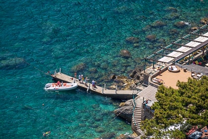 La Canzone del Mare - Marina Piccola jetty