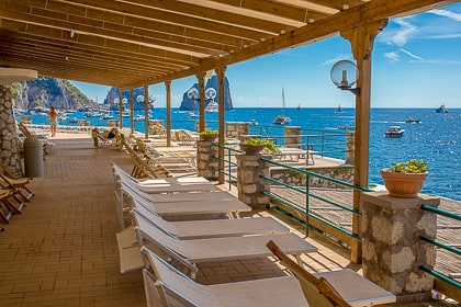 La Canzone del Mare - external terrace